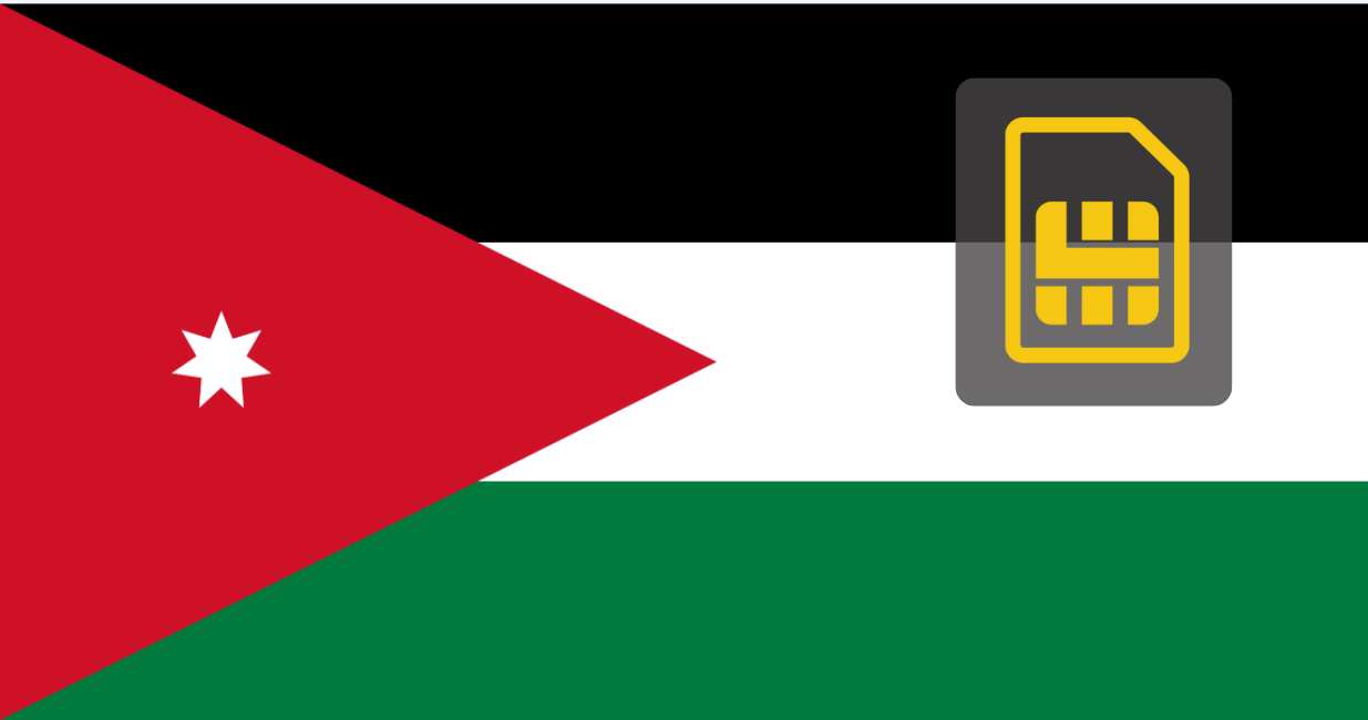 Jordánia - 3 GB - 30 Nap