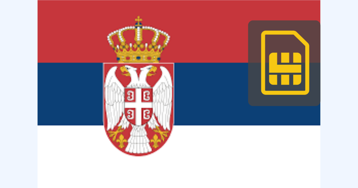 Szerbia - 5 GB - 30 nap